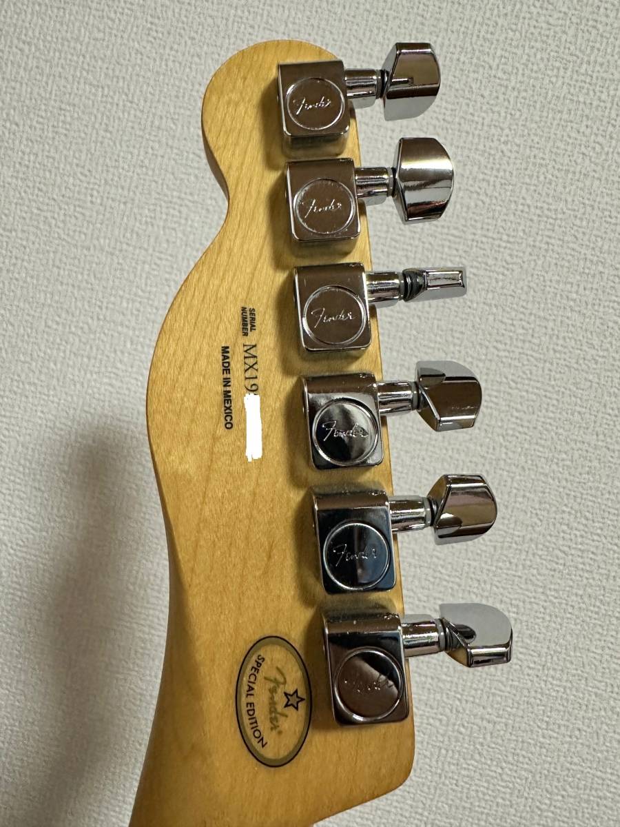 Fender /Limited player telecaster HH Maple Fingerboard Daphne Blue　中古品_画像7