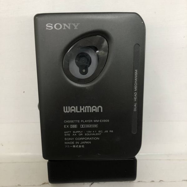 SONY ソニー WALKMAN ウォークマン WM-EX909 カセットプレイヤー ポータブル ブラック_画像4