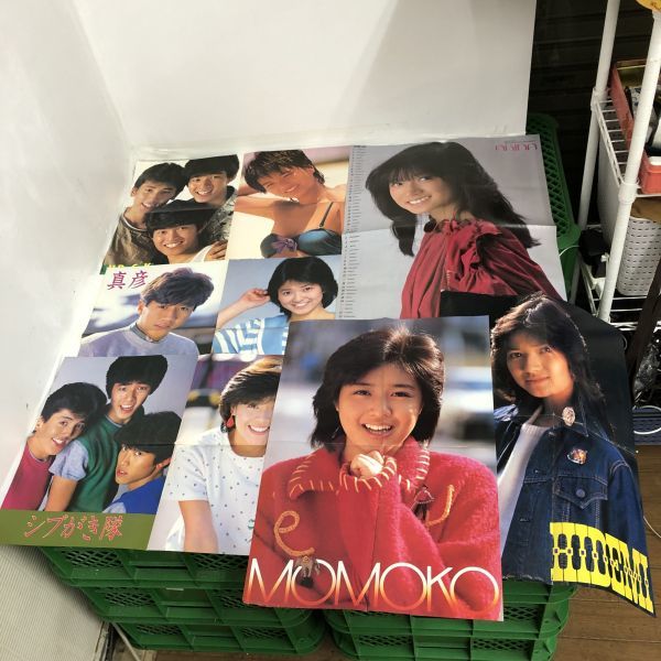 明星 MYOJO 昭和 ポスター 大量 まとめ レトロ ジャニーズ 近藤真彦 マッチ シブがき隊 アイドル 松田聖子 田原俊彦 など_画像1