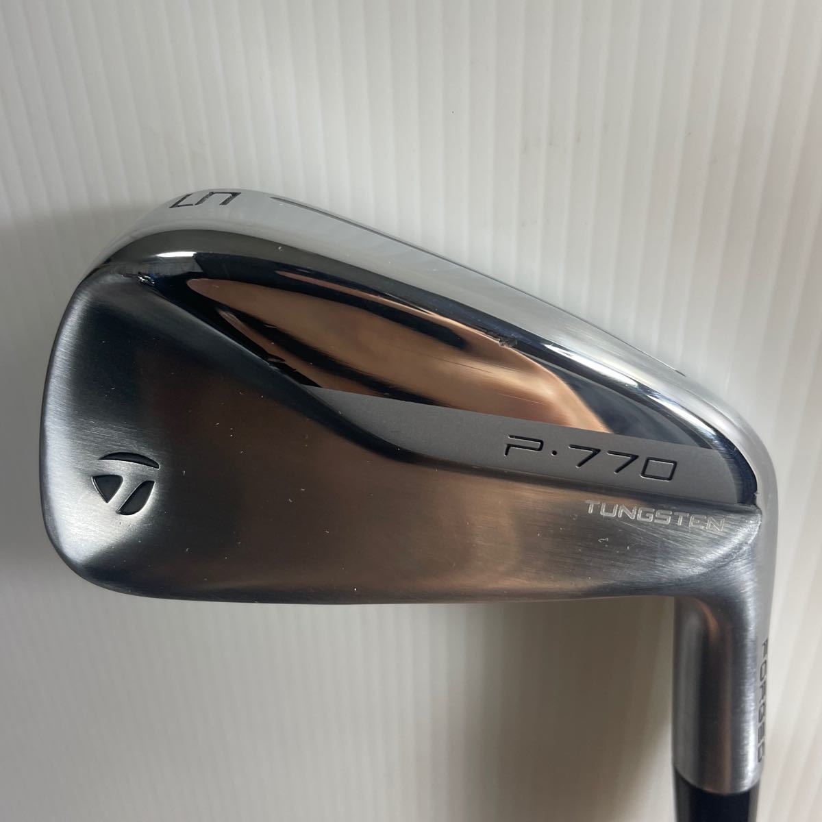 良品 単品5番アイアン テーラーメイド P770 FORGED 2020 #5 DYNAMIC GOLD TOUR ISSUE WEIGHT LOCK S200 ダイナミックゴールド　番1467_画像1