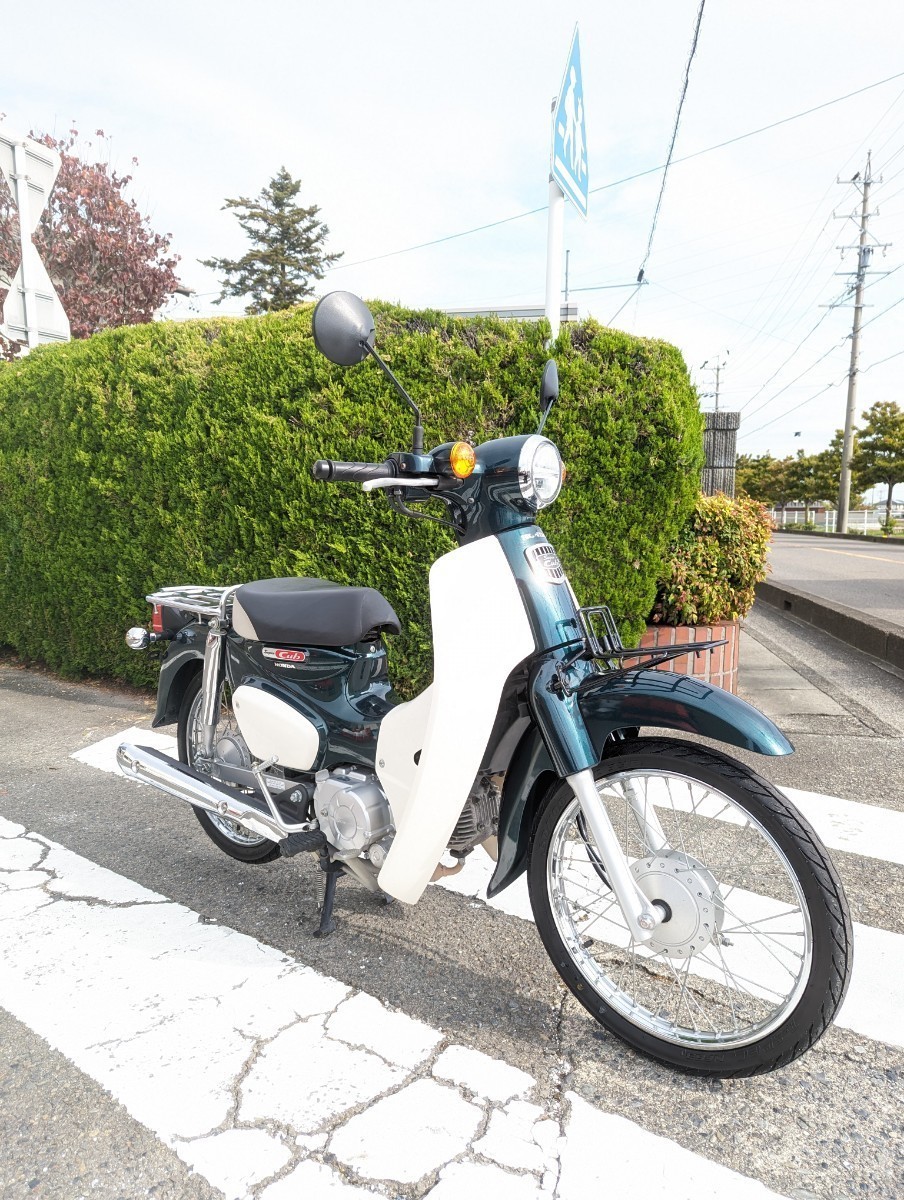 「愛知県より ホンダスーパーカブAA09 50ccセル付き4速 15000km実動車両 現状販売」の画像1
