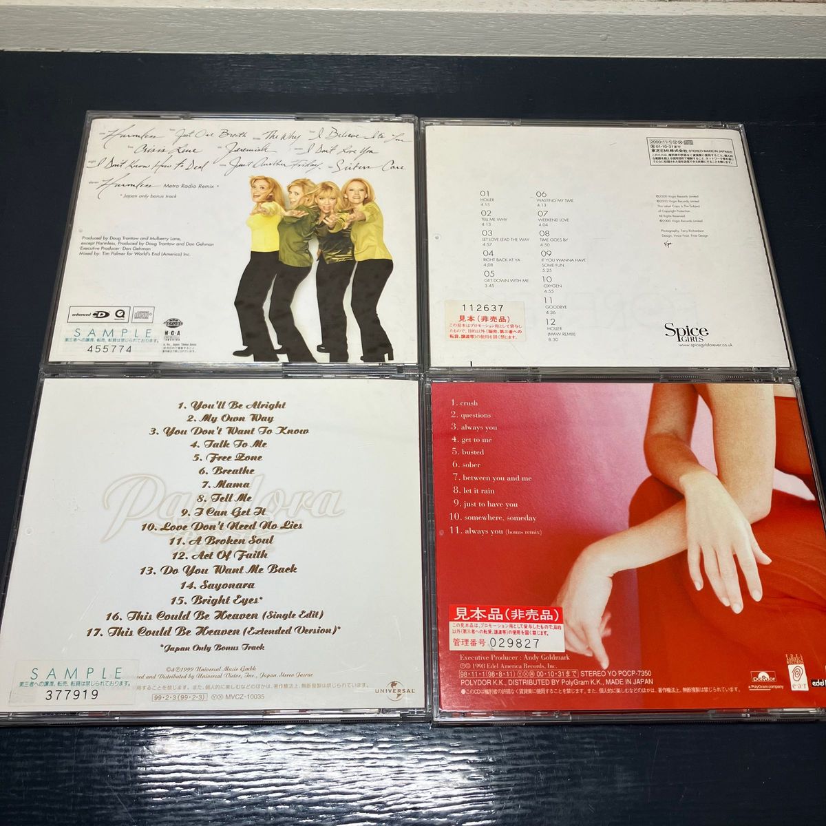 洋楽CD 女性ポップス 4枚セット（サンプル盤）音楽