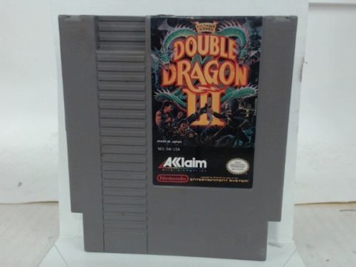 海外限定版 海外版 ファミコン ダブルドラゴンⅢ　ザ・ロゼッタストーン DOUBLE DRAGON III NES_画像1