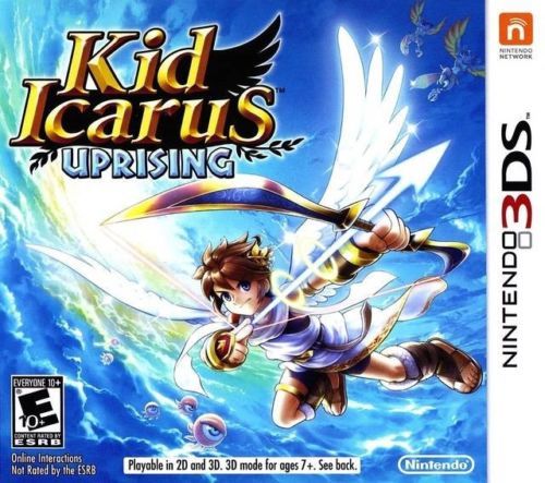 海外限定版 海外版 3DS 新・光神話 パルテナの鏡 Kid Icarus Uprising