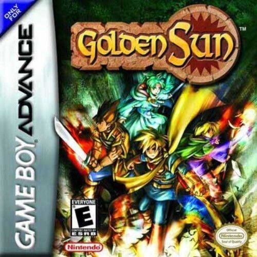 海外限定版 海外版 ゲームボーイアドバンス 黄金の太陽 開かれし封印 Golden Sun_画像1
