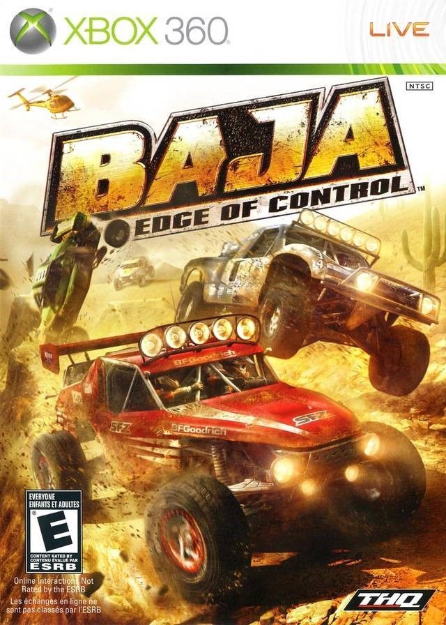 海外限定版 海外版 Xbox360 Baja Edge of Control_画像1