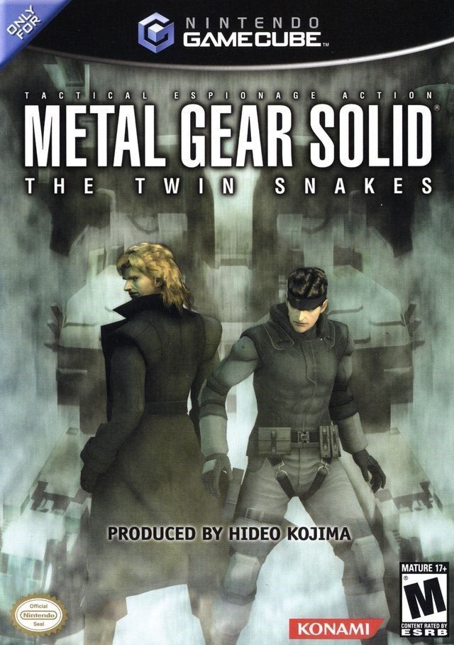 海外限定版 海外版 ゲームキューブ メタルギアソリッド Metal Gear Solid