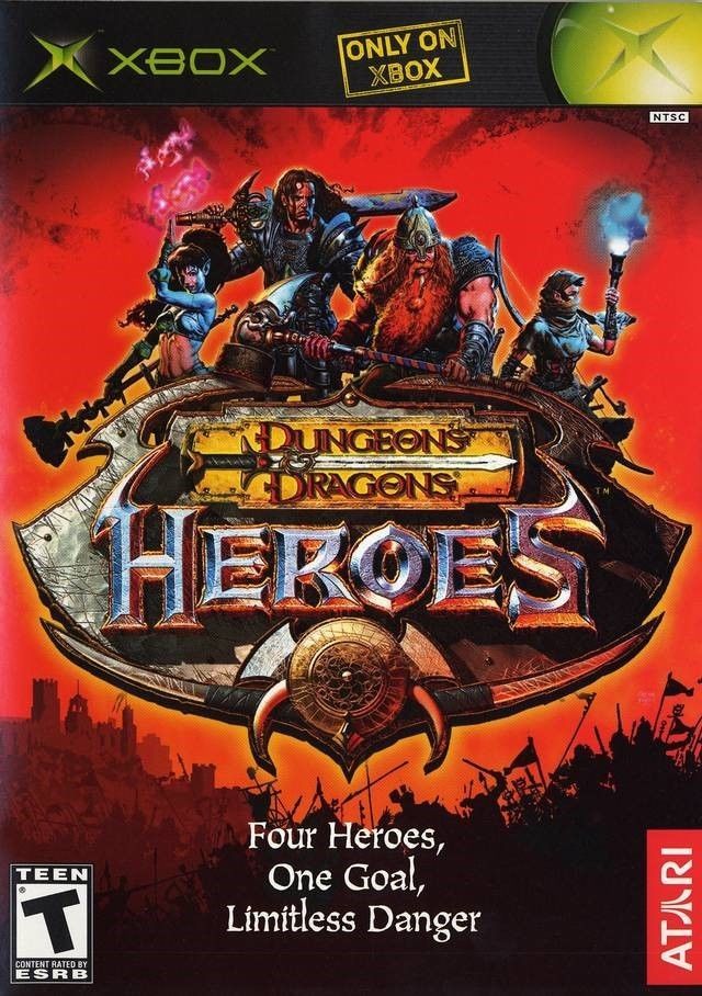  abroad limitation version overseas edition Xbox Dan John z& Dragons Dungeons & Dragons Heroes