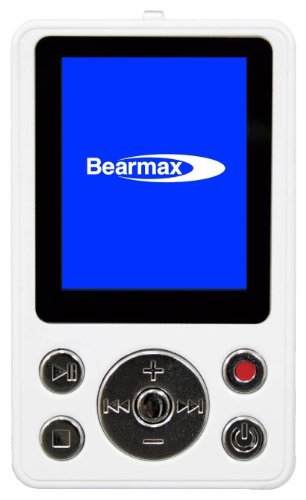 【中古】 クマザキエイム Bearmax ポータブルデジタルオーディオプレーヤー レコーダー デジらく 2GB ホワイト