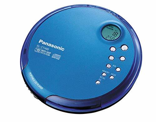 [ б/у ] Panasonic Panasonic портативный CD плеер SL-CT490-A голубой 