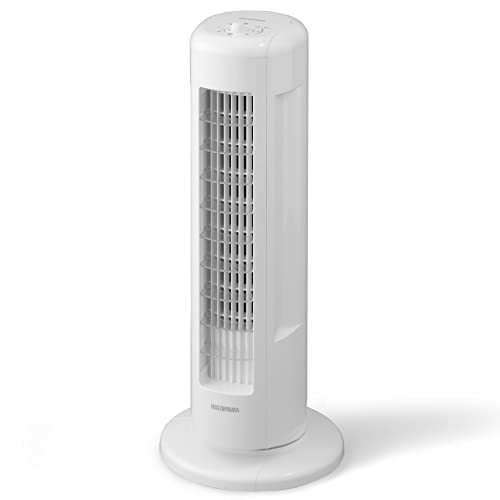 [ used ] KTF-M61T-W ( white ) top and bottom operation louver mini tower fan remote control less 