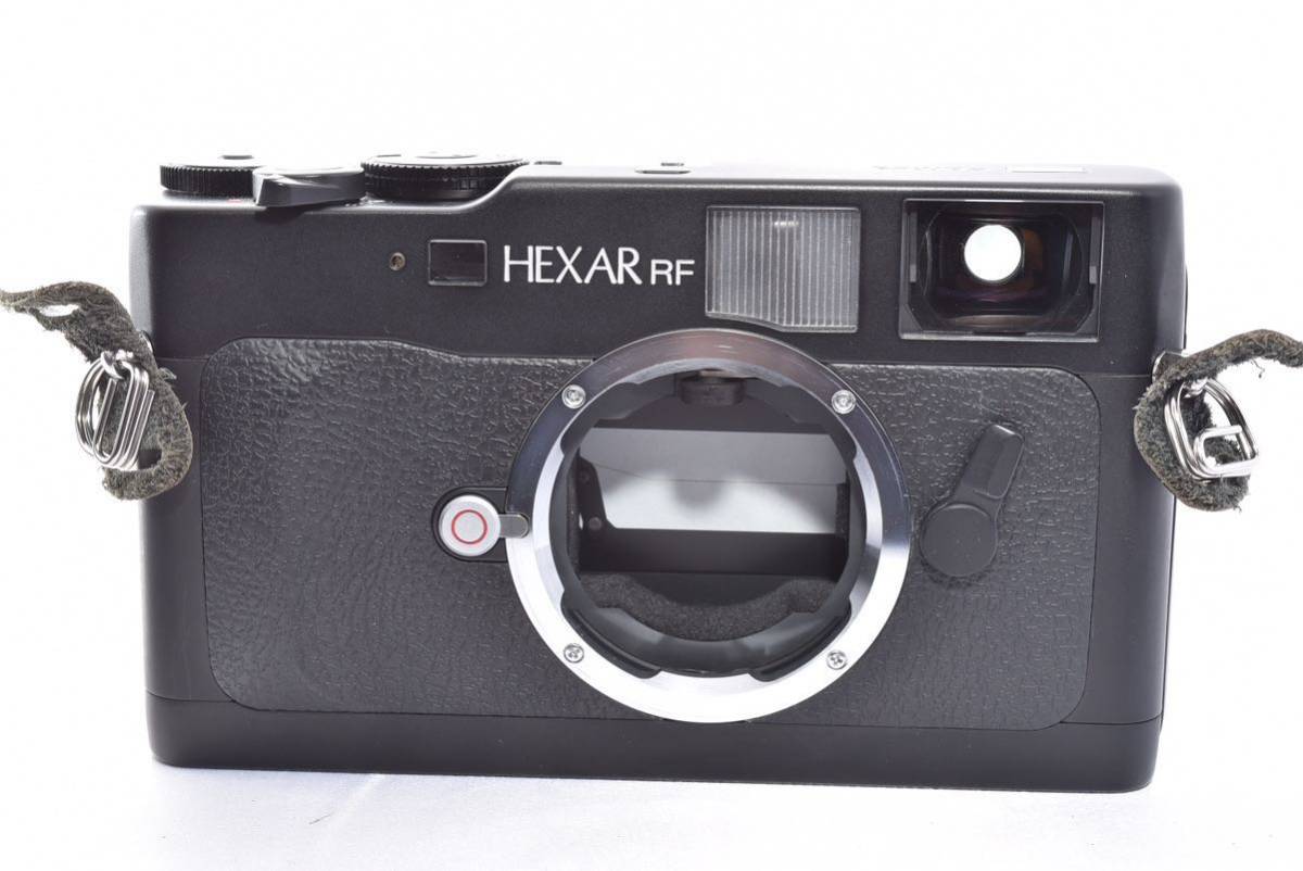 ★新品級★Konica コニカ Hexar ヘキサー RF Black 35mm Rangefinder Film Camera ★動作OK★ #c248_画像1