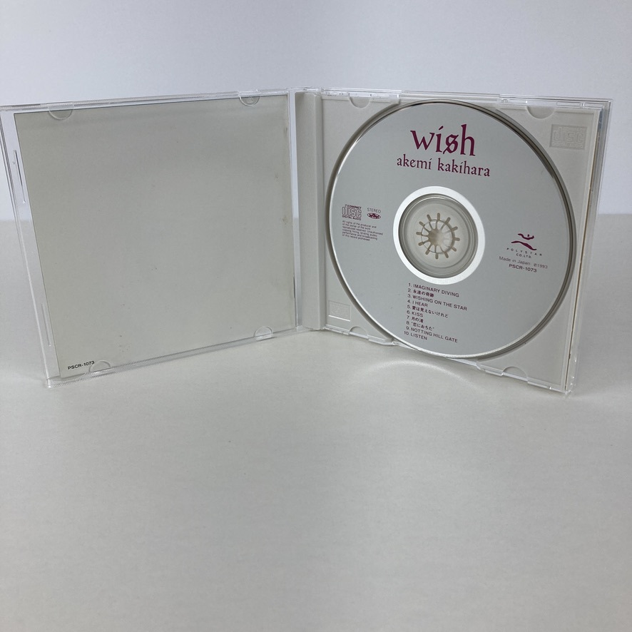 YC5 柿原朱美/Wish/中古CD！_画像3