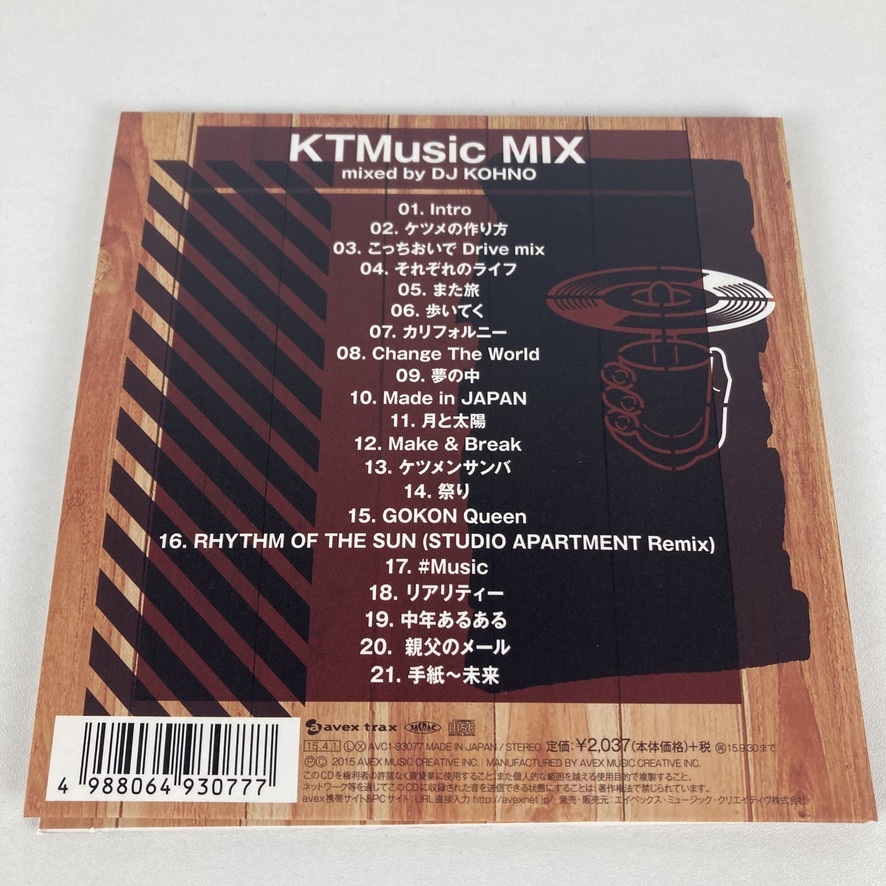 YC8　ケツメイシ ツアー会場限定CD KTMusic MIX mixed by DJ KOHNO_画像5