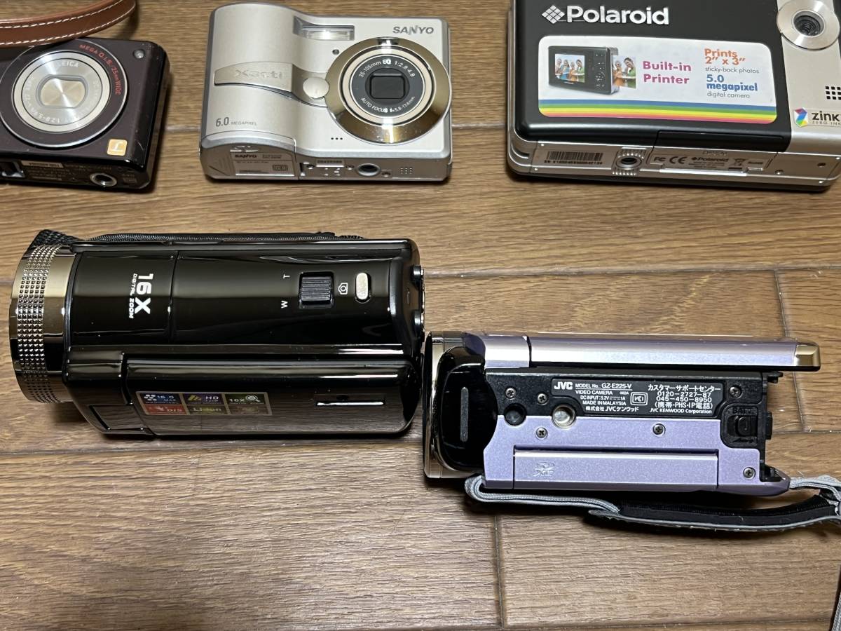 A3240◆まとめ売り カメラ レンズ ビデオカメラ２６個セット / オリンパス　FUJI ペンタックス　キヤノン　コニカ　京セラ　パナソニック_画像8