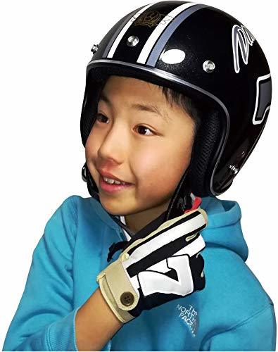 [ダムトラックス] バイク用キッズグローブ KIDS GLOVE 7 (キッズ グローブ セブン) ベージュ フリーサイズ_画像3