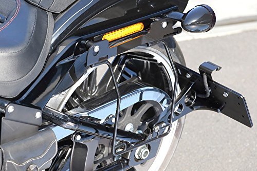 キジマ (kijima) バイク バイクパーツ サドルバッグガード DHW対応 左側 ブラック '18~FXBR HD-07903_画像2