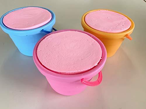 バケツ石鹸 800ｇ ピンク 国産固形石鹸_画像2