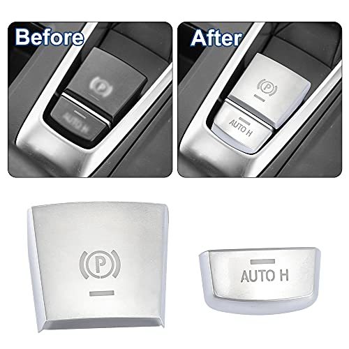 X AUTOHAUX Pボタン保護カバーステッカーセット パーキングブレーキスイッチ BMWに対応 X3 X4 X5 X6 X7に対応_画像2