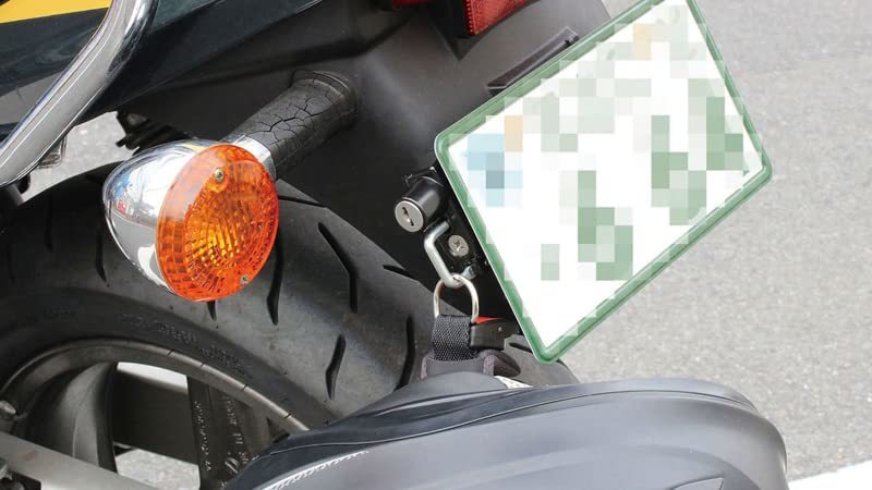 キジマ (kijima)バイク バイクパーツ ヘルメットロック ナンバーサイドシングル 左側用 ブラック SUZUKI_画像3
