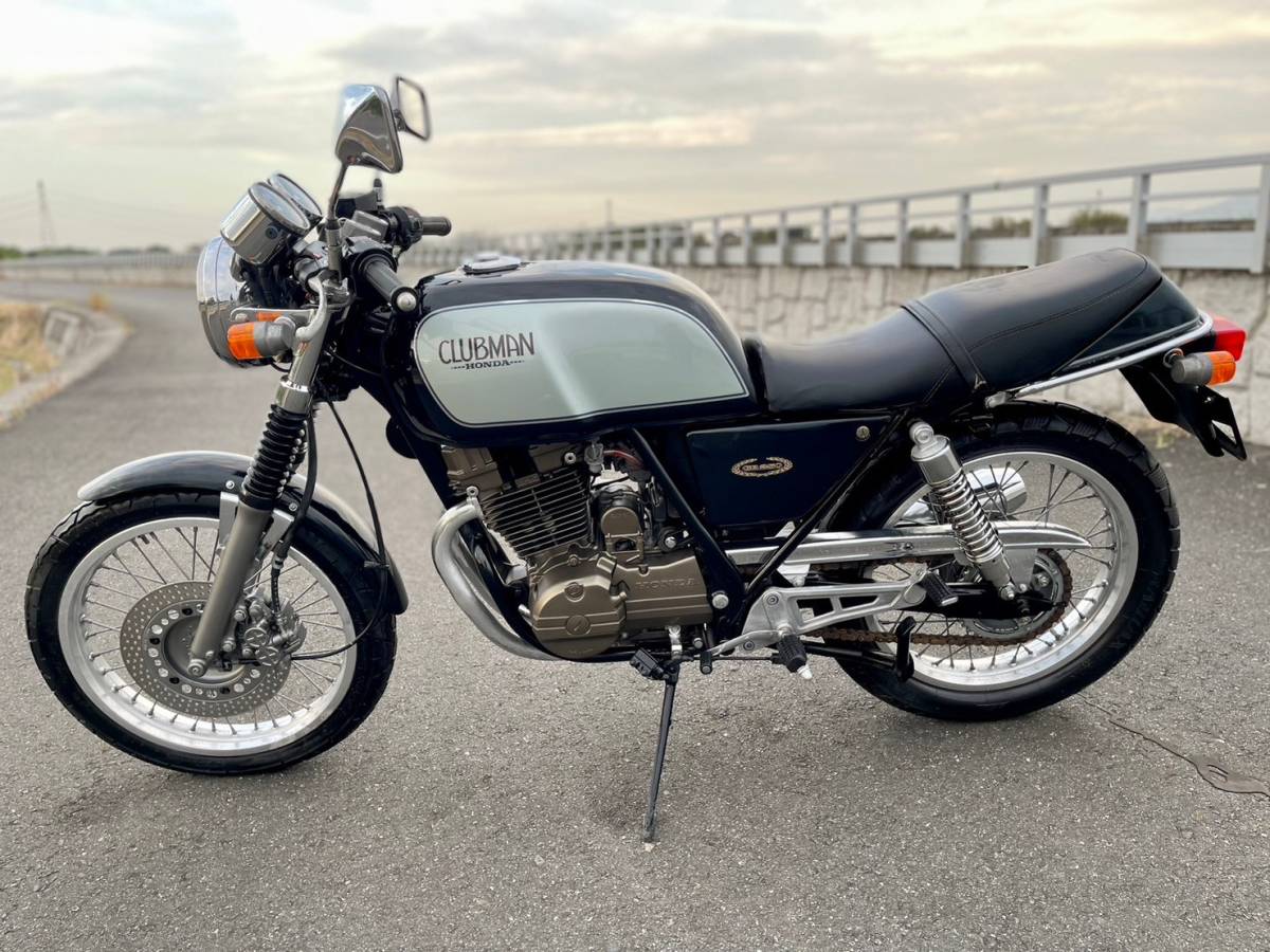 ホンダ クラブマン GB250 MC10 最終型/V型 7,166km 中古車体！動画有！全国配送可！(検 CB VT ホーネット JADE ニンジャ バリウス)_画像2