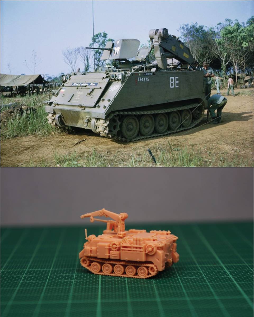 1/144 未組立 Israel M113 Fitter Combat Repair Vehicle (fine detail) Resin Kit (S2978)_画像1