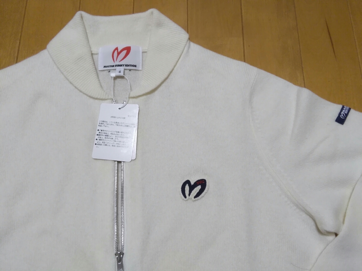 新品 正規品 識別タグ付き パーリーゲイツ マスターバニー 白色 新品 正規品 識別タグ付き パーリーゲイツ マスターバニー 白色