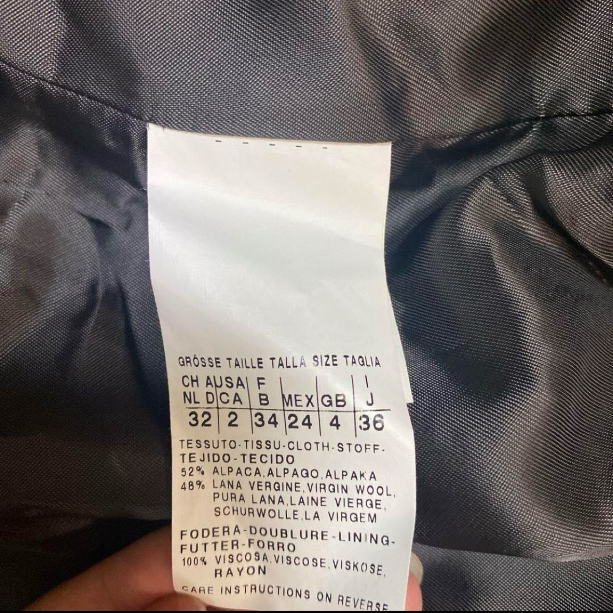 Max Mara Studio アルパカウールフーデッドコート|Yahoo!フリマ Max Mara Studio アルパカウールフーデッドコート|Yahoo!フリマ