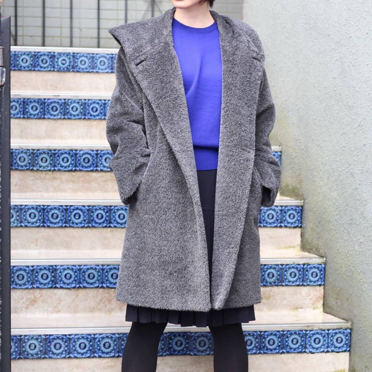 Max Mara Studio アルパカウールフーデッドコート|Yahoo!フリマ Max Mara Studio アルパカウールフーデッドコート|Yahoo!フリマ