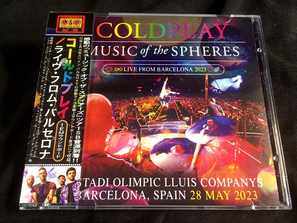L&R Galaxy Sound ★ Coldplay -「Live From Barcelona 2023」サウンドボード音源 2CD-R_画像1