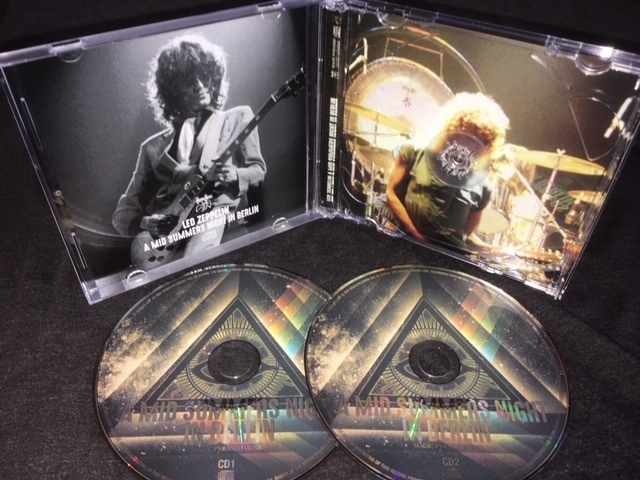 Magic Pyramid Music ★ Led Zeppelin -「A Mid Summer Night In Berlin」プレス2CD_画像2