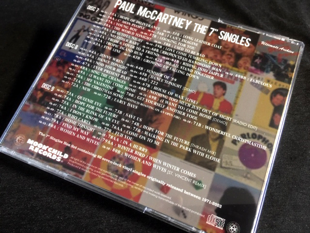 Moon Child ★ Paul McCartney -「The 7 Singles Vol.1～3」 Ultimate Archive プレス9CD_画像6