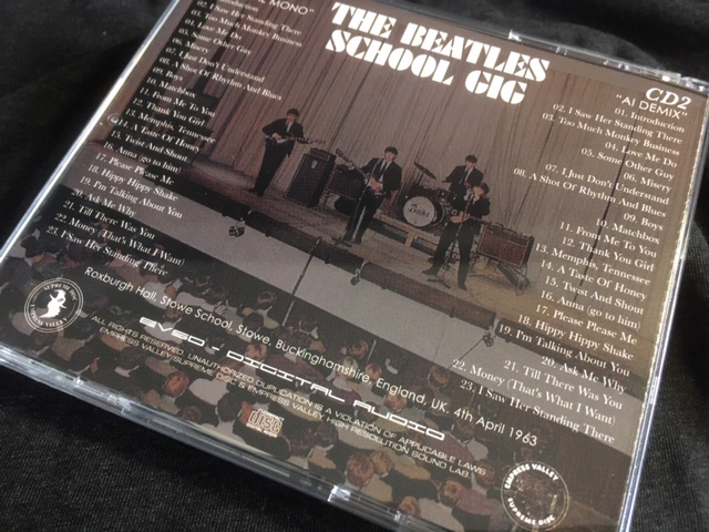 Empress Valley ★ Beatles -「School Gig」奇跡のライヴ音源が初登場です！プレス2CD_画像3