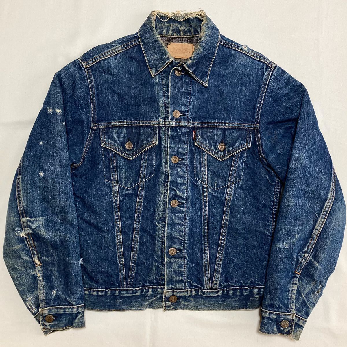 60s リーバイス 70505 BIGE ヴィンテージ オリジナル(LEVIS 1st 2nd 3rd 506XX 507XX 557 558 559 501 505 66前期 等好きな方)_画像3