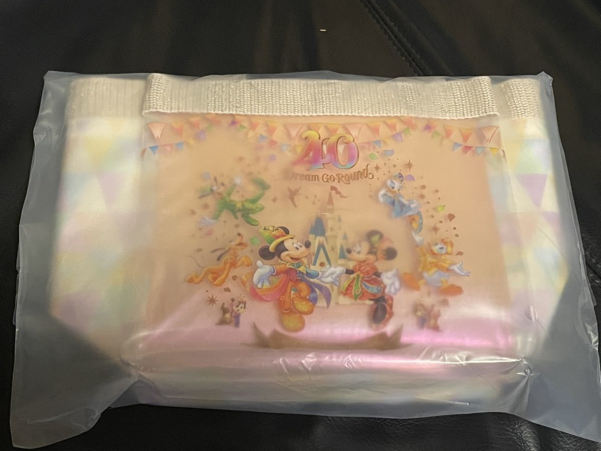 TDL ディズニーランド40周年 ドリームゴーラウンド　スーベニアランチケース ランチバッグ TDR_画像1