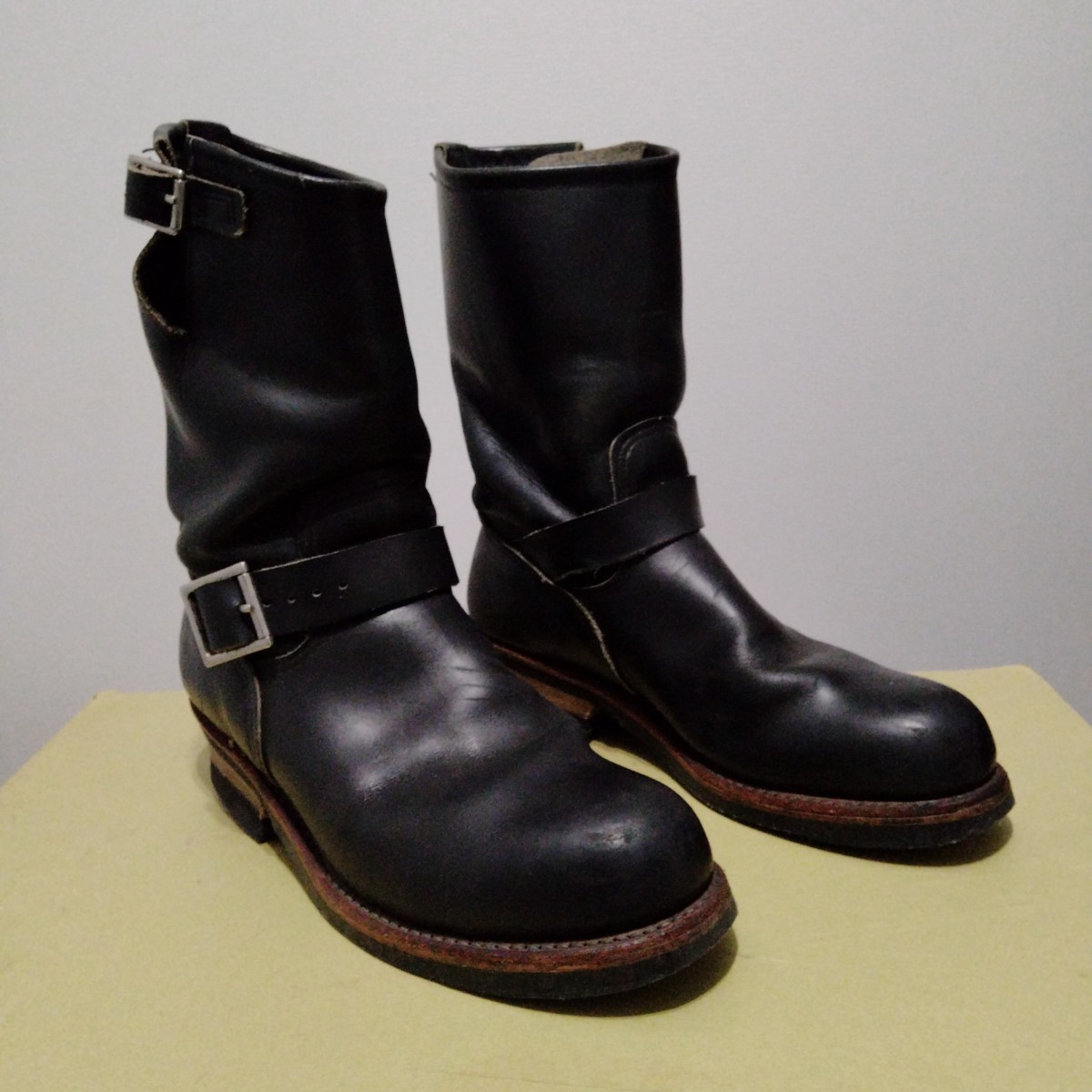 Red Wing 2268 エンジニアブーツ 7 1/2D ブラック PT99-日本代購代Bid