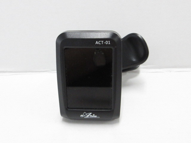 k90005-rj 送料650円□ARIA アリアACT-01 クリップ型チューナー クリップチューナー 3色カラーメーター 100円スタート [091-240126]の画像1