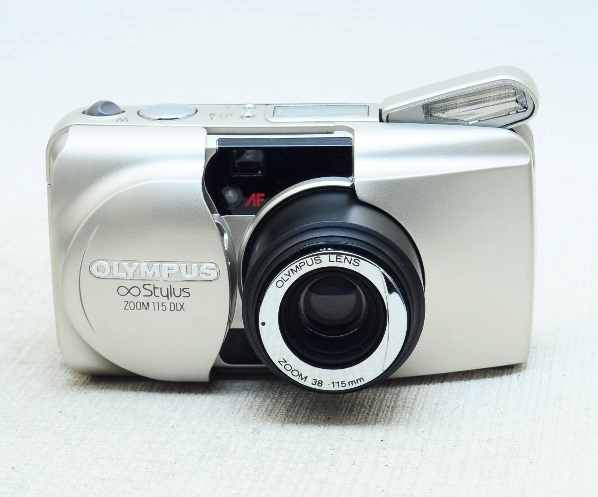 OLYMPUS ∞STYLUS ZOOM 115DLX (μ ZOOM 115 DELUXE) 綺麗な完動品_画像3