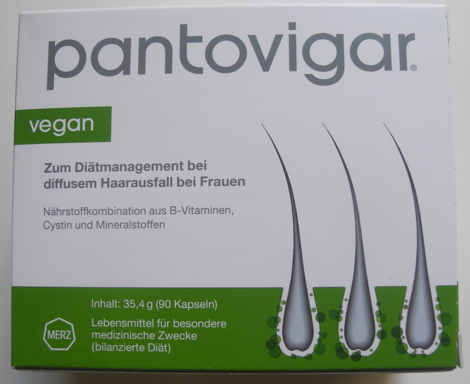 pantovigar vegan 90錠 2箱セット MERZ社 ビーガン パントガール pantogarの画像2