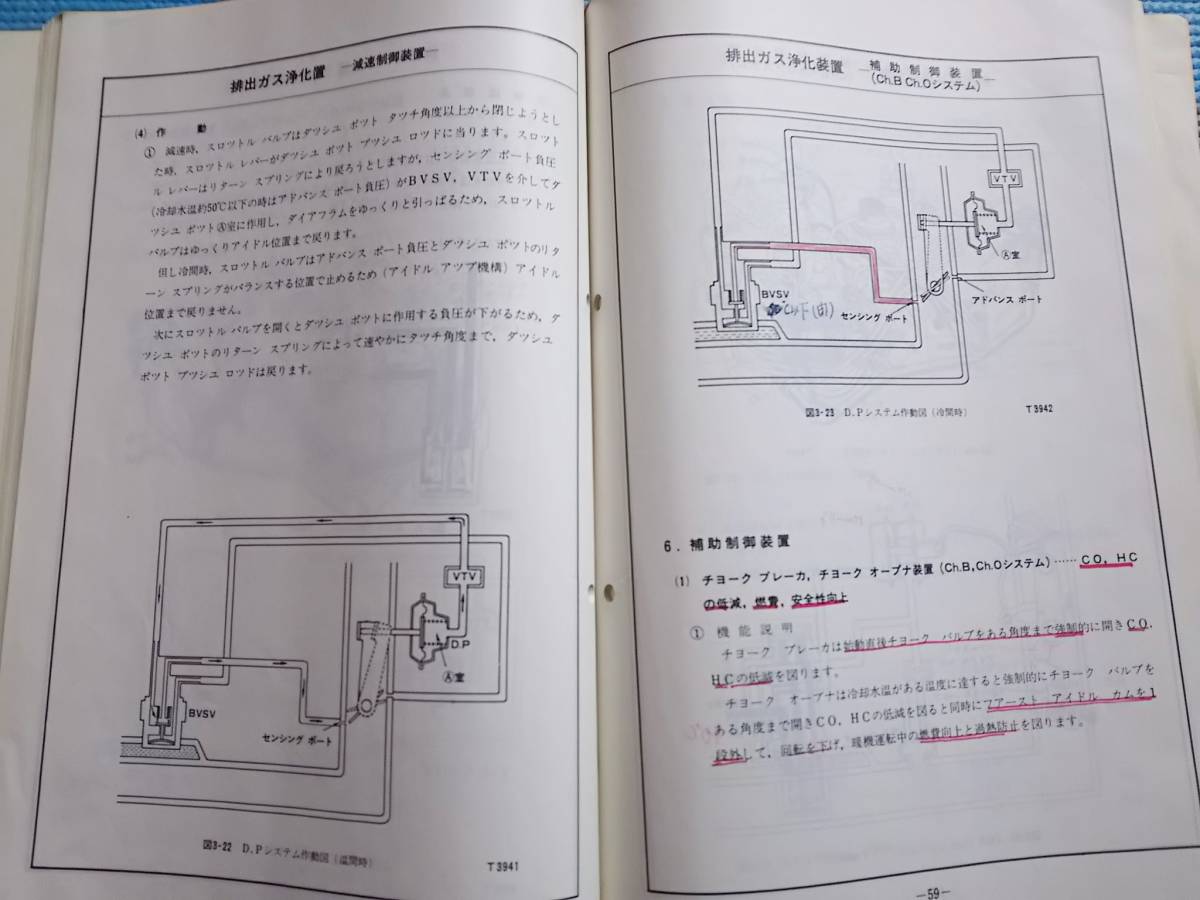 【即決あり】トヨタ　　スプリンター　 E-KE65系　新型車解説書　1977年　_画像4