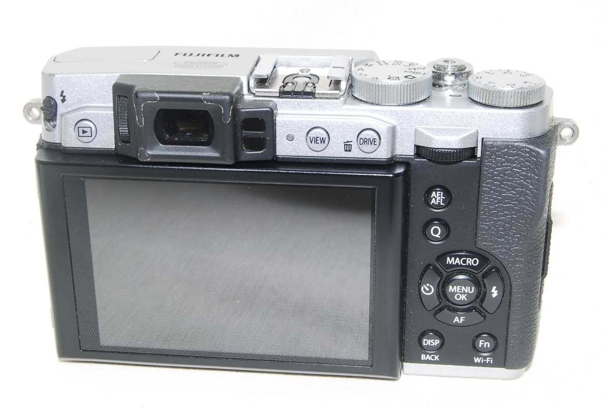 ★良品★FUJIFILM 富士フィルム X30 シルバー FX-X30 S 人気のコンパクトデジタルカメラ♪