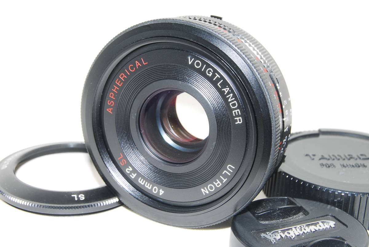 ★良品★Voigtlander フォクトレンダー Ultron ウルトロン 40mm f2 SL II N Aspherical Nikon ニコン Ai-s用♪