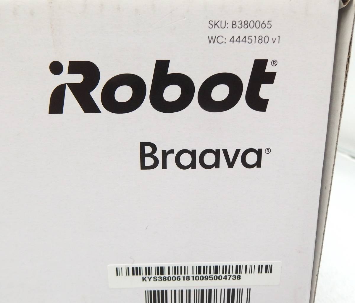 ★未使用品★iRobot　Braava 380j/ブラーバ 380j　B380065　床拭きロボット　_画像3