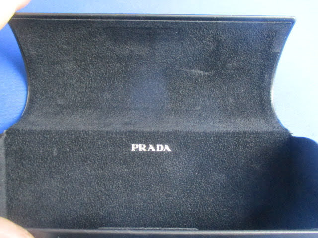 ◆プラダ メガネケース◆未使用品 PRADA 約15.5×6×H3.5㎝ ブランド 眼鏡ケース サングラス入れ♪2F-140730_画像9