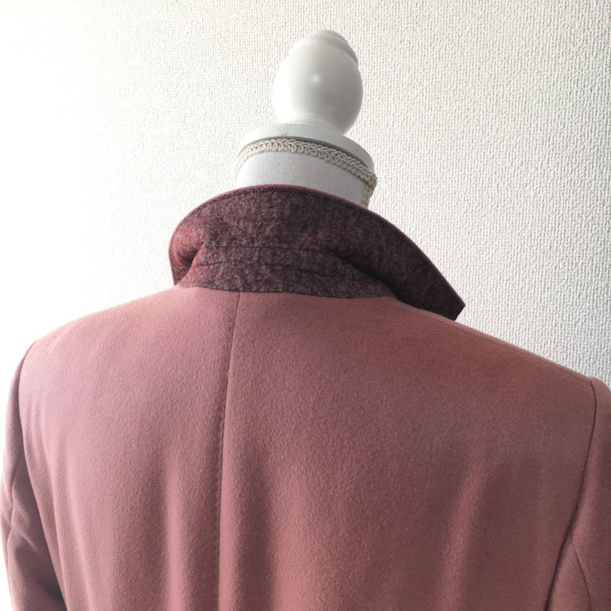 新作美品 Salvatore Ferragamo フェラガモ カシミヤ 100% コート 新作美品 Salvatore Ferragamo フェラガモ カシミヤ 100% コート
