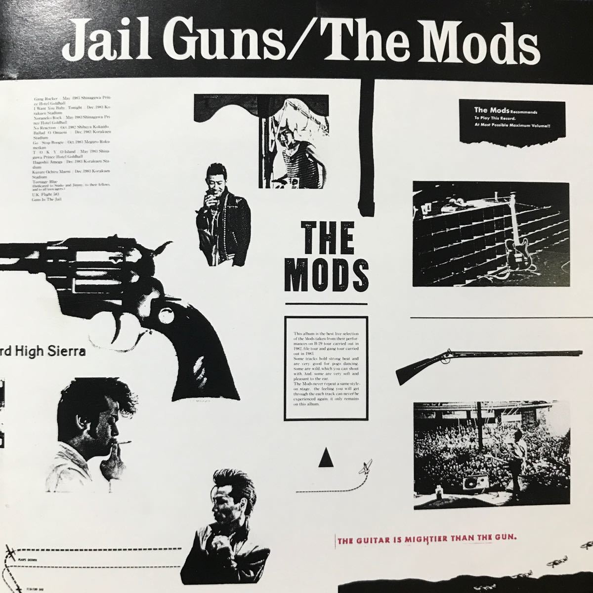 THE MODS ★JAIL GUNS ★ ザ・モッズ_画像1