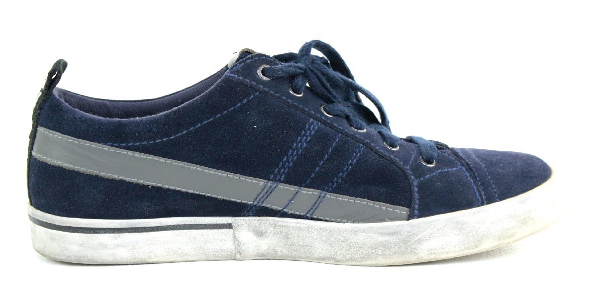 [ secondhand goods ]DIESEL diesel D-VELOWS LOW LACE low cut sneakers navy 27cm: