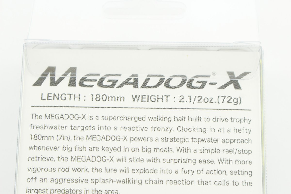 ●【中古・現状品】メガバス　メガドッグ-X ギャラクシーシャイナー：_画像5