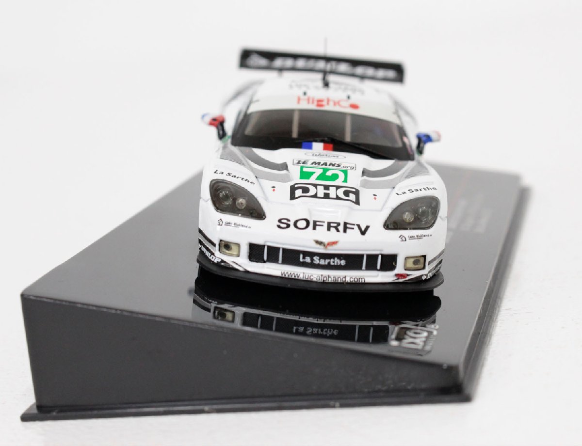 【中古品】ixoMODELE 1/43 CORVETTE コルベット C6R ＃72 2010年 ;;_画像5