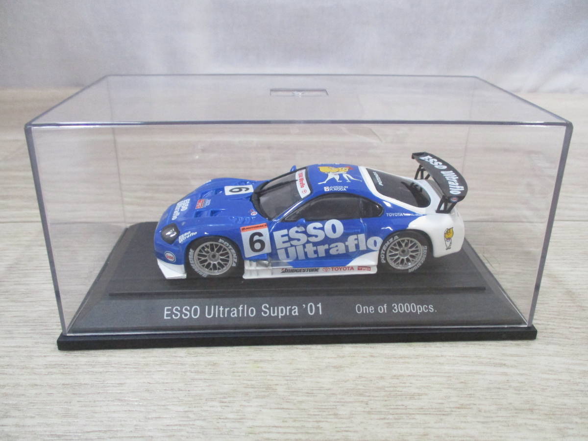 エブロ　1/43　JGTC　ESSO/エッソ　ウルトラフロー　スープラ　’01　ブルー 【少し難ありです】_画像4